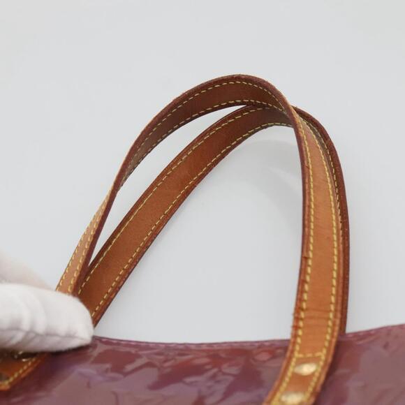 LOUIS VUITTON Monogram Vernis Reade MM Hand Bag Viole M91087 - Picture 8 of 16